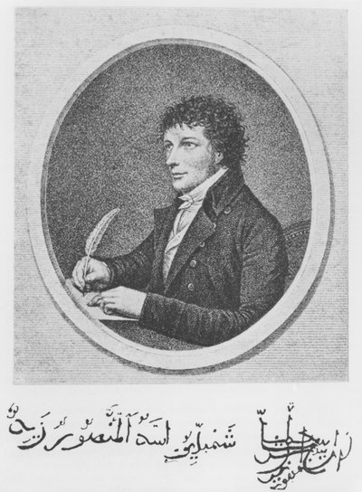 Portrait of Jean-Francois Champollion by French School