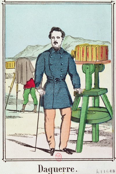 Portrait of Louis-Jacques Daguerre by French School