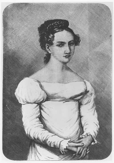 Portrait of Maria Wereszczaka by French School