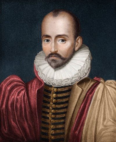 Portrait of Michel Eyquem de Montaigne by French School