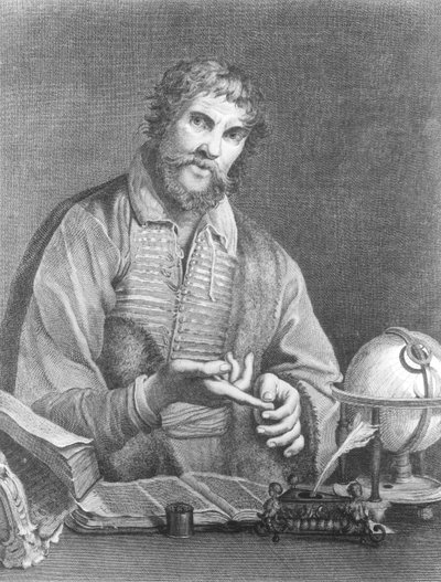 Portrait of Michel de Nostradame by French School
