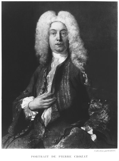 Portrait of Pierre Crozat (16615-1740) by French School
