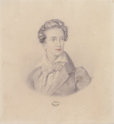 Portrait of Prince Fritz Baciocchi by French School
