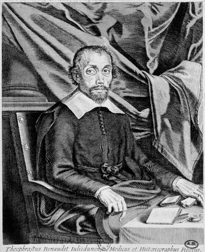 Portrait of Théophraste Renaudot by French School