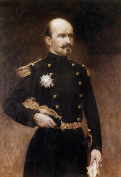 Portrait of General Louis Jules Trochu by French School