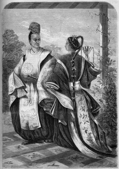 Portraits of Emperor Komei (1831-1867) by French School