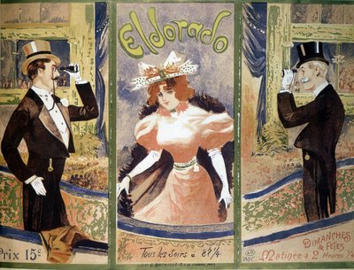 Poster for the theatre L