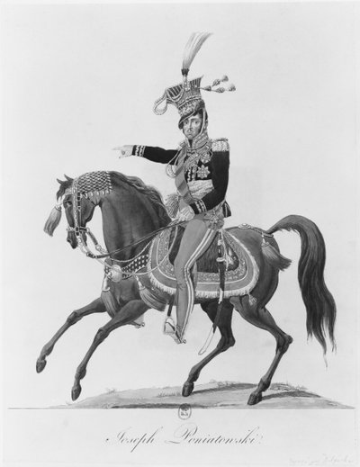 Prince Jozef Antoni Poniatowski by French School