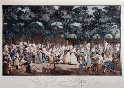 Public Promenade by French School