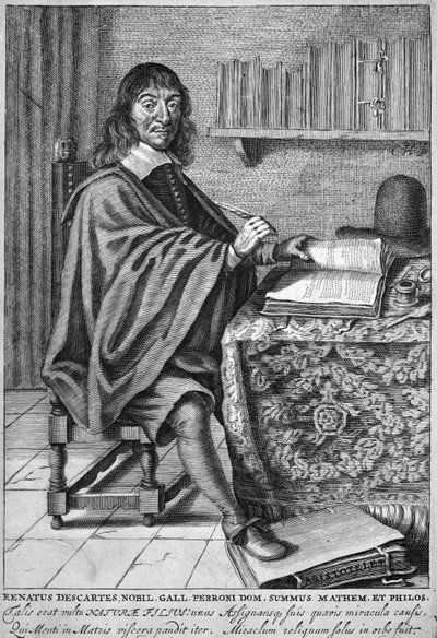 Rene Descartes by French School