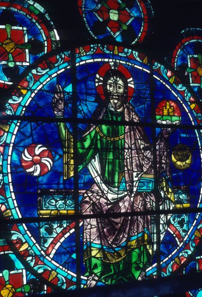 Rose Window by French School
