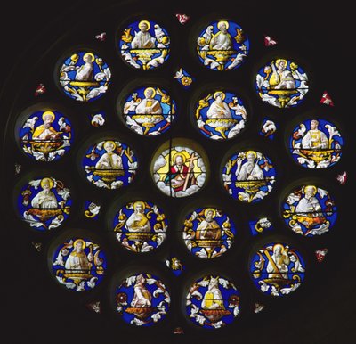 Rose Window by French School