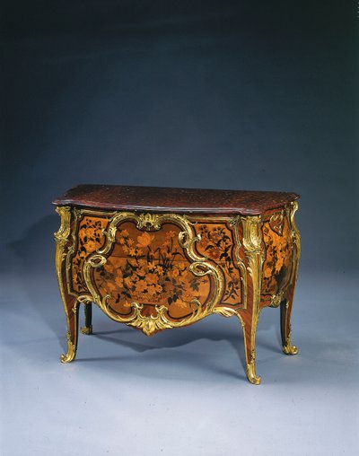 Royal Louis XV commode by French School