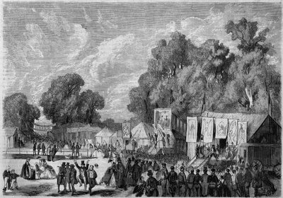 Saint Cloud celebrations. France by French School