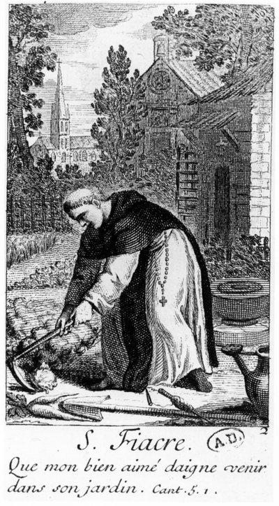 Saint Fiacre by French School