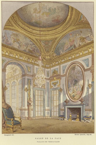 Salon de la Paix, Palace of Versailles by French School