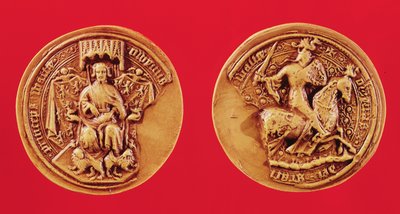 Seal of Owain, Prince of Wales by French School