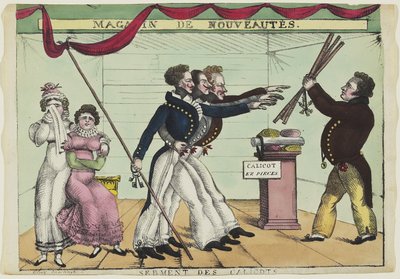 Oath of the Calicots by French School