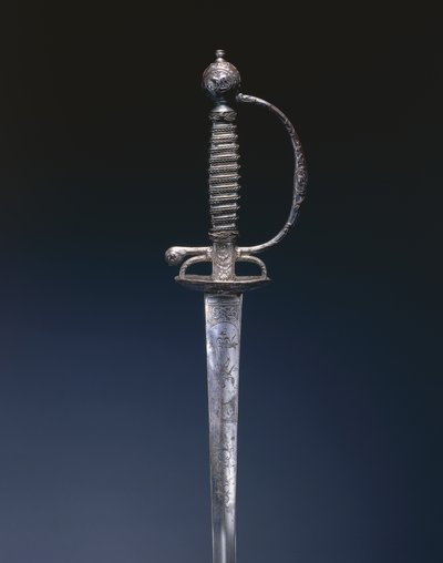 Small Sword, c.1770-80 by French School
