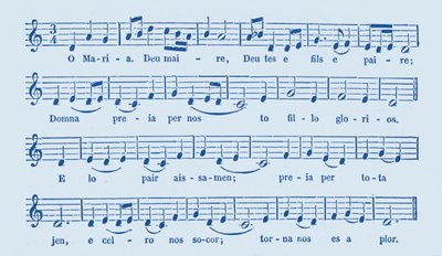 Song of the Crusades by French School