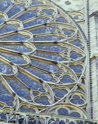 South rose window by French School