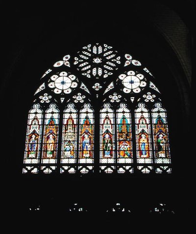 South transept window by French School