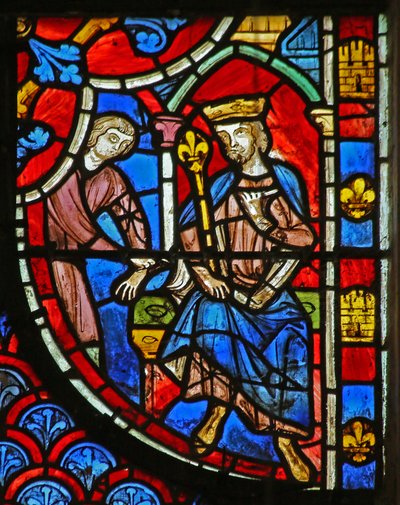 St Blaise Executed Before a King by French School