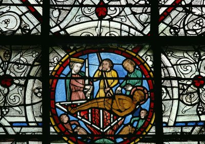 St. Laurence on the grill by French School