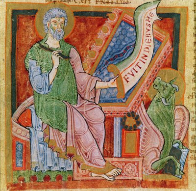 St. Luke the Evangelist, 1120 by French School