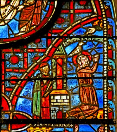 St Margaret Praying by French School