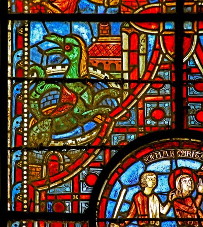 St Margaret Story: The Dragon by French School