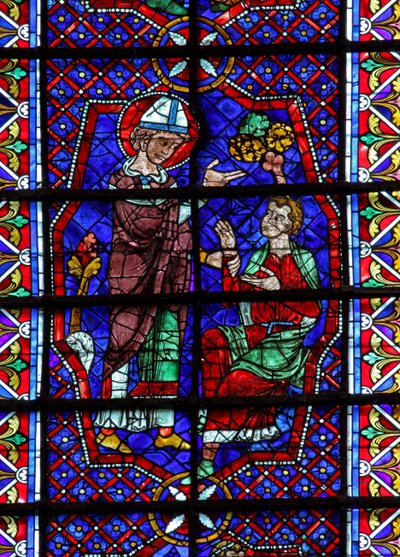 St Martin - Healing the Sick by French School