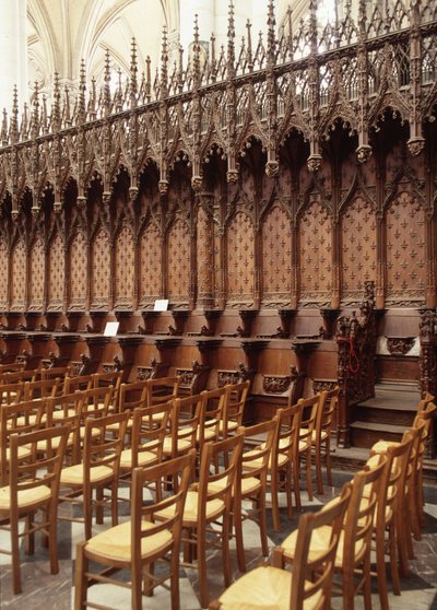 Stalls of the Cathedrale d