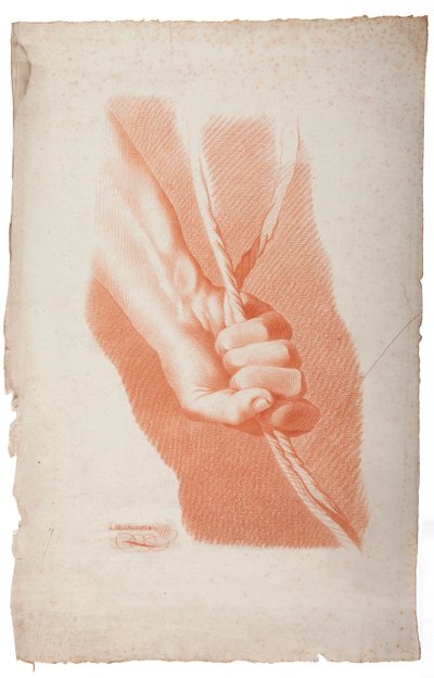 Study of a Hand by French School
