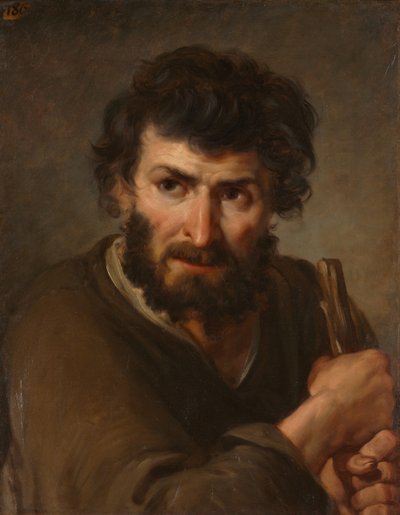 Study of a Shepherd by French School