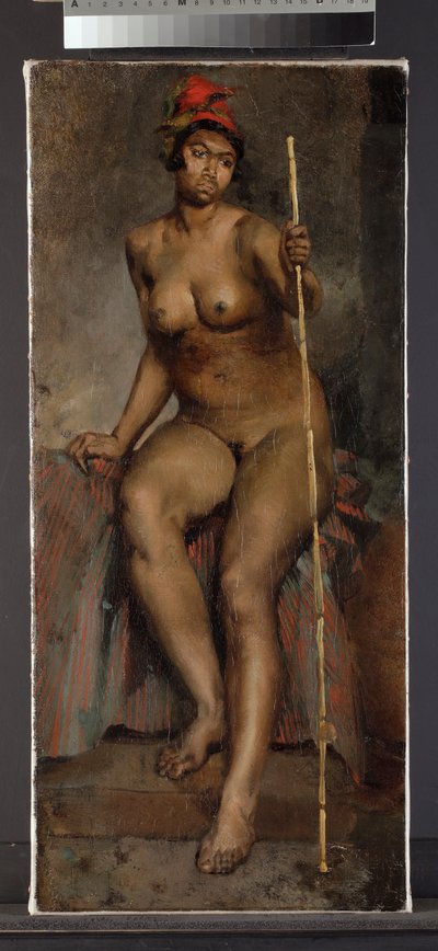 Study of a Mulatto Woman by French School