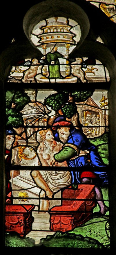 Susanna Bathing (from the Book of Daniel) by French School