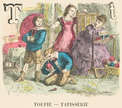 Top — Tapestry by French School