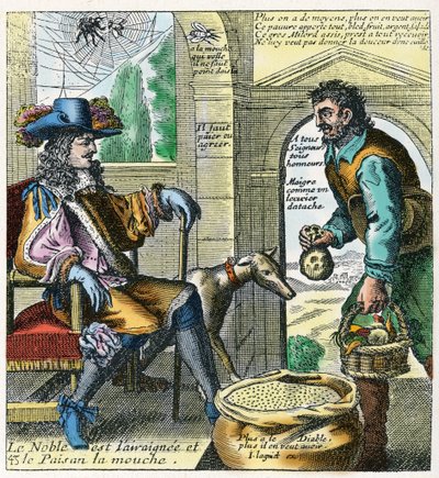 Taxing of the Third Estate by French School