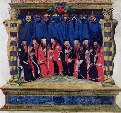 The Aldermen of Toulouse, 1554-55 by French School
