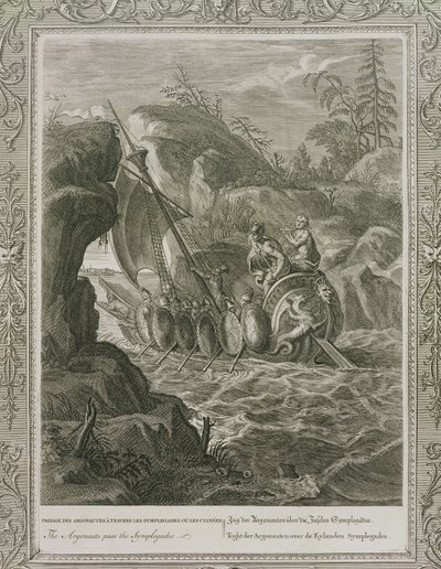 The Argonauts Pass the Symplegades by French School
