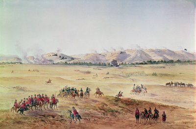 The Battle of Alma, 20th September 1854 by French School
