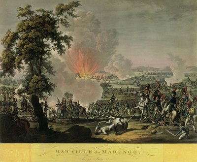 The Battle of Marengo, June 14th 1800 by French School