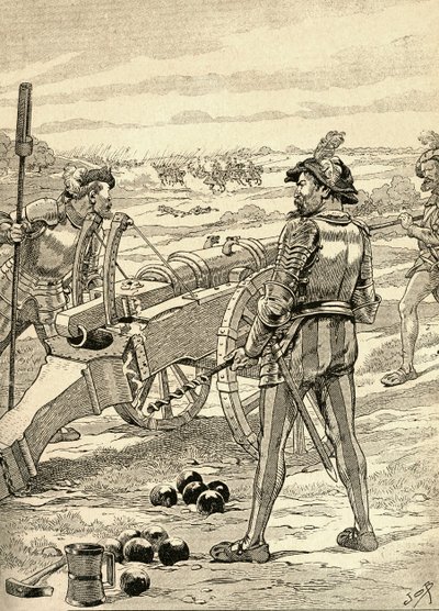 The Battle of Marignano by French School
