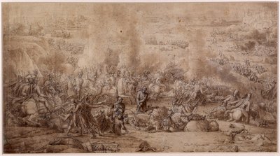 The Battle of Quiberon by French School