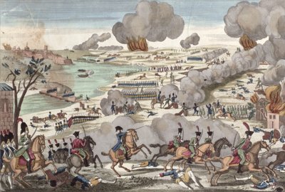 The Battle of Wagram by French School