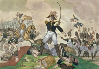 The Battle of Waterloo, 18th June 1815 by French School