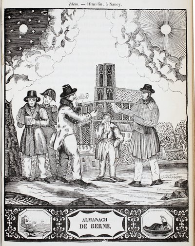 The Bern Messenger by French School