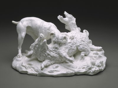 The Boar Hunt, c.1751 by French School