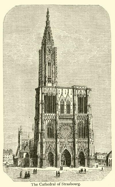 The Cathedral of Strasbourg by French School